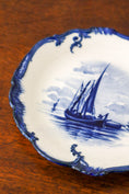 Load image into Gallery viewer, Delf Ship Plate | by ‘Royal Bonn’ (German; c. 1890-1920) | 6.25”W
