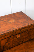 Load image into Gallery viewer, Large Burl Box with Tunbridge Inlay