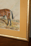 Load image into Gallery viewer, Original Mid-Century English Horse Pastel
