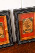 Load image into Gallery viewer, PAIR of Napoleonic Prisoner of War Straw Art (c. 1810)