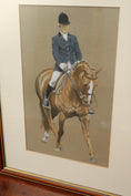 Load image into Gallery viewer, Vintage Framed Equestrian Riding Print