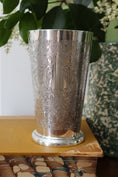Load image into Gallery viewer, Large Silver Plate Etched Cup (by Barker Ellis)