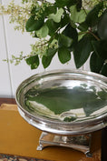 Load image into Gallery viewer, Silver Plate Compote with Greek Key Detail (c.1920)