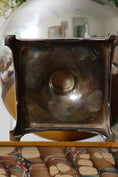Load image into Gallery viewer, Silver Plate Compote with Greek Key Detail (c.1920)