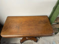 Load image into Gallery viewer, Edwardian Mahogany Card Table with New Felt