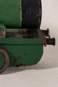 Load image into Gallery viewer, Large Vintage Scratch Built Green Model Train (c. 1948)