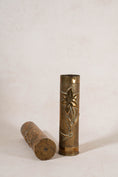 Load image into Gallery viewer, PAIR of Antique English Gun Shells with Floral Etchings