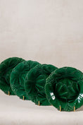Load image into Gallery viewer, Copeland (c. 1860-1875) Green Majolica Overlapping Large Leaf Plate