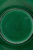 Load image into Gallery viewer, Copeland (c. 1860-1875) Green Majolica Overlapping Large Leaf Plate
