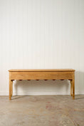 Load image into Gallery viewer, Stripped Victorian Pine Dresser Base With Scalloped Apron