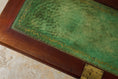 Load image into Gallery viewer, Early Georgian Mahogany Bureau on Bracket Feet + Green Leather Interior (c. 1730)