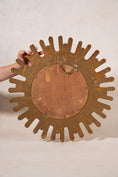 Load image into Gallery viewer, 19th Century Hand Carved French Giltwood Starburst Mirror