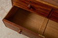 Load image into Gallery viewer, 19th Century English Mahogany Two Over Two with Wooden Knobs