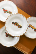 Load image into Gallery viewer, SET of 4 Vintage Limoge Car Plates