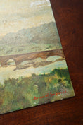 Load image into Gallery viewer, French Oil on Board Landscape (unframed, signed)