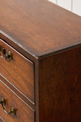 Load image into Gallery viewer, George III 2 Over 3 Mahogany and Crossbanded Hall Chest (c. 1780)