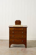 Load image into Gallery viewer, 19th Century English 4-Drawer Mahogany Chest with Laurel Ring Pulls