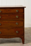 Load image into Gallery viewer, 19th Century English 4-Drawer Mahogany Chest with Laurel Ring Pulls