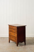 Load image into Gallery viewer, 19th Century English 4-Drawer Mahogany Chest with Laurel Ring Pulls