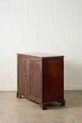 Load image into Gallery viewer, Georgian Mahogany Two Over Three Chest with Wooden Knobs