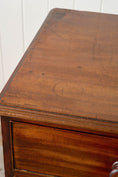 Load image into Gallery viewer, Georgian Mahogany Two Over Three Chest with Wooden Knobs