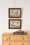 Load image into Gallery viewer, PAIR of Vintage Paint By Number Duck and Pheasants in Oak Frames