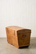Load image into Gallery viewer, 19th Century English Pine Dome Top Blanket Chest