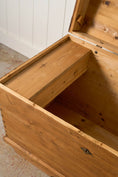 Load image into Gallery viewer, 19th Century English Pine Dome Top Blanket Chest