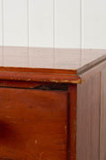 Load image into Gallery viewer, Victorian Pine Chest with Original Patina with Contrast Knobs