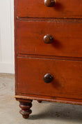 Load image into Gallery viewer, Victorian Pine Chest with Original Patina with Contrast Knobs