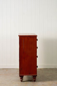 Load image into Gallery viewer, Victorian Pine Chest with Original Patina with Contrast Knobs