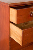 Load image into Gallery viewer, Victorian Pine Chest with Original Patina with Contrast Knobs