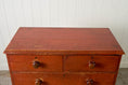 Load image into Gallery viewer, Victorian Pine Chest with Original Patina with Contrast Knobs