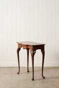 Load image into Gallery viewer, 19th Century Dutch Marquetry Serpentine Console on Padded Feet