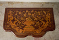 Load image into Gallery viewer, 19th Century Dutch Marquetry Serpentine Console on Padded Feet