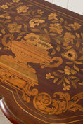 Load image into Gallery viewer, 19th Century Dutch Marquetry Serpentine Console on Padded Feet