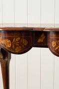 Load image into Gallery viewer, 19th Century Dutch Marquetry Serpentine Console on Padded Feet