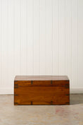 Load image into Gallery viewer, 19th Century English Campaign Trunk