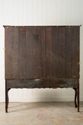 Load image into Gallery viewer, 19th Century Welsh Inlay Oak Dresser Base with Scalloped Apron + Plate Rack
