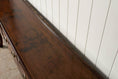 Load image into Gallery viewer, 19th Century Welsh Inlay Oak Dresser Base with Scalloped Apron + Plate Rack