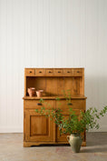 Load image into Gallery viewer, 19th Century English Pine Cupboard with Drawer Topper