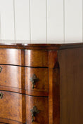 Load image into Gallery viewer, Early 18th Century Queen Anne Burl Serpentine Tall Boy (c. 1700)