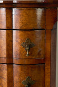 Load image into Gallery viewer, Early 18th Century Queen Anne Burl Serpentine Tall Boy (c. 1700)