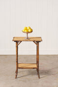 Load image into Gallery viewer, 19th Century Tiger Bamboo Rectangular Side Table