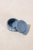 Load image into Gallery viewer, Wedgwood Blue Jasperware Lidded Trinket Dish