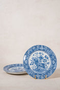 Load image into Gallery viewer, SET of 4 | Spode Blue + White India Plates (c. 1784)