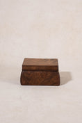 Load image into Gallery viewer, Petite Vintage Wooden Lidded Box