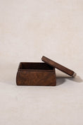 Load image into Gallery viewer, Petite Vintage Wooden Lidded Box