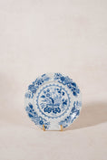 Load image into Gallery viewer, Antique Ironstone China ‘Ferns Needle + Thread’ Plate
