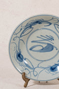 Load image into Gallery viewer, Late 19th-Early 20th C. Chinese Blue + White Saucer
